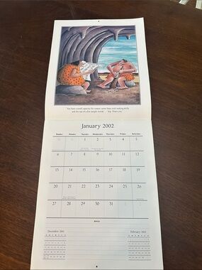 The Far Side “Rarely Seen” 2002 WALL CALENDAR Gary Larson